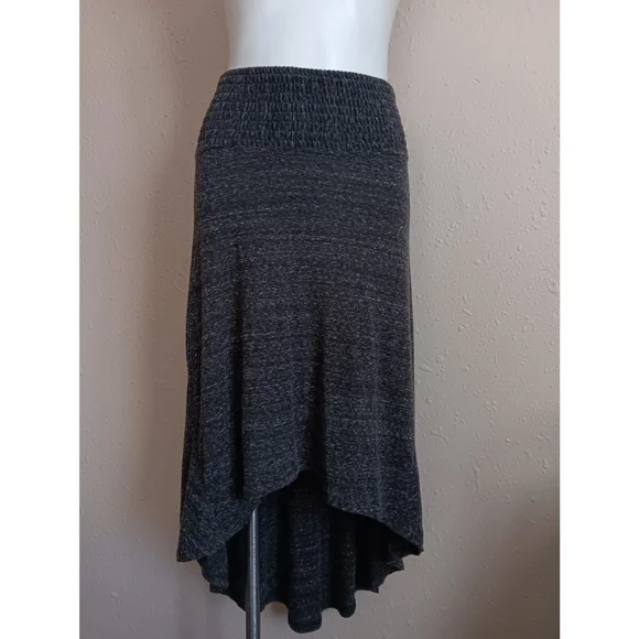 Xhilaration Gray High-low Skirt - Picture 1 of 6